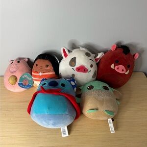 Disney Moana Squishmallow Plush - Orange and Cream